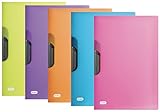 10er Karton mit 5 transluzenten, leuchtenden Farben: limone, violett, orange, hellblau und rosa