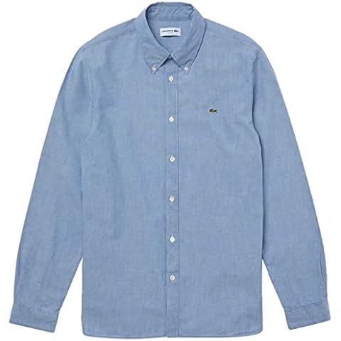 Lacoste Men's Slim Fit Woven Shirt Cover