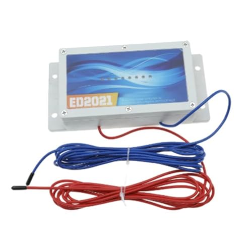 Booso Système Électronique Anticalcaire Réduit Le Tartre, la Rouille et Les Minéraux Pas de Produits Chimiques Installation Facile Prise EU