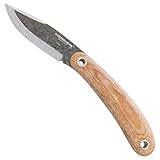 Condor Tool & Knife Zolya Knife - Micarta Handle - 2.9 Inch Fixed Blade - 1095 High Carbon Steel - Hand Crafted Welted Leather - Perfect for Camping, Hiking or Tackling Everyday Tasks 6 oz