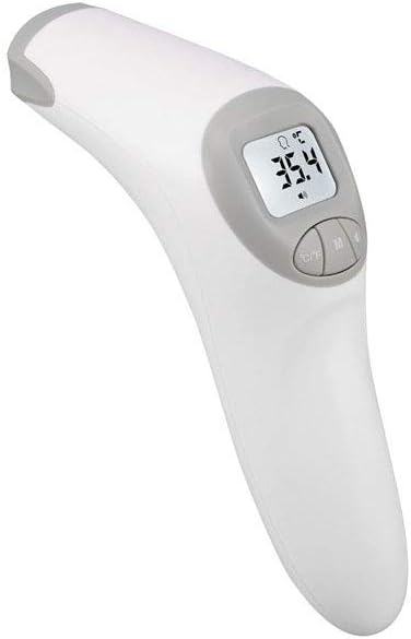 MSKAY Digital Thermometer Baby with Fever Alert AT-FR200 Infrared IR Thermometer(White)
