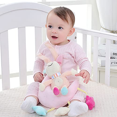 Speelgoed voor kleine kinderen, kinderwagen, bed, hangend pluche cartoon, speelgoed, wieg, hangende muziek… - Image 6