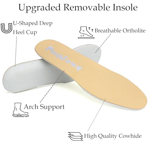 Men's Premium Leather Chelsea Boots | Double Elastic Gussets & Breathable OrthoLite Anti-Odor Insoles | Slip-Resistant Rubber Outsole, Leather Lined for All-Day Comfort (Casual & Work)3