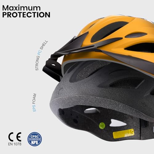 Casco de bicicleta con gafas magnéticas LUMDEER para evitar el viento 2