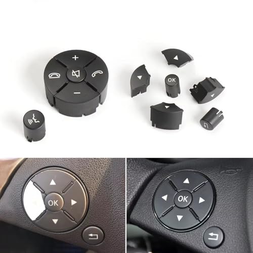 Boutons commande volant Benz W212 X204 commutateur multifonctions
