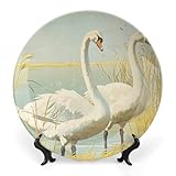 Scénarios d'application : ces assiettes vintage en porcelaine anglaise d'oie sont parfaites pour améliorer la beauté d'une variété d'espaces, tels qu'un bureau de réception ou un foyer. Son design sophistiqué viendra compléter n'importe quel style de décoration d'intérieur, devenant un point focal où qu'il soit placé