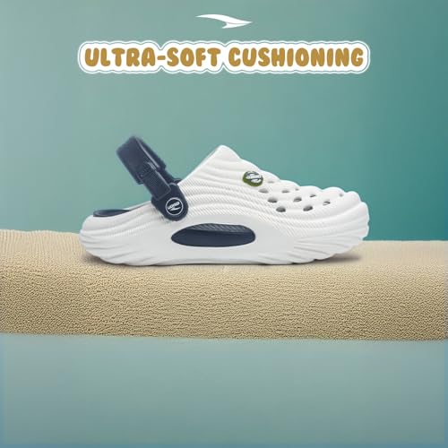 Image of ASIAN Hoogly-02 Kids Clogs with Lightweight Design, Soft Cushioning | Breathable, Flexible, Anti-Slip Grip, Comfortable for Playtime, Travel