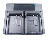 USB Dual Battery Charger for Canon LP-E6 LP-E6N LC-E6E EOS 5D 6D 7D Mark 2/3/4 EOS 60D 60Da 70D 80D XC10 XC15 Camera