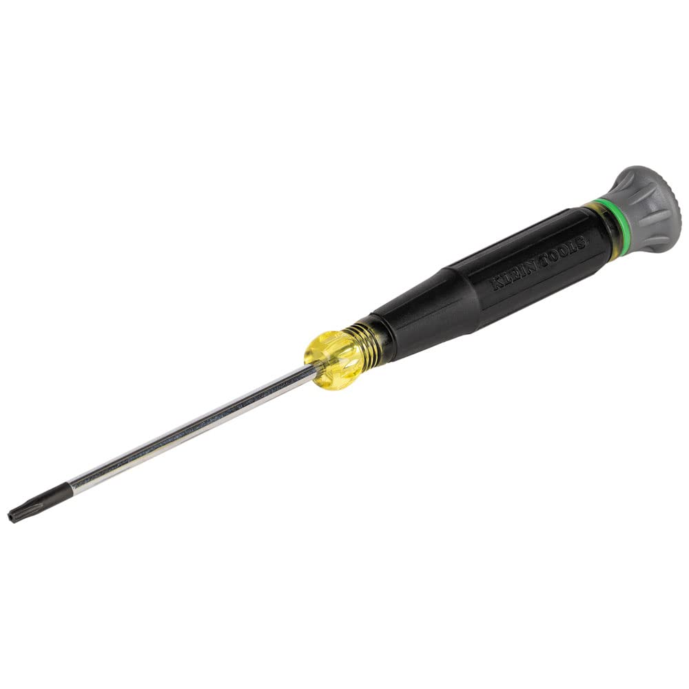 Klein Tools Juego de destornilladores Torx de precisión 85616, destornilladores de seguridad TORX a prueba de manipulaciones, ideal para electrónica, reparación del hogar