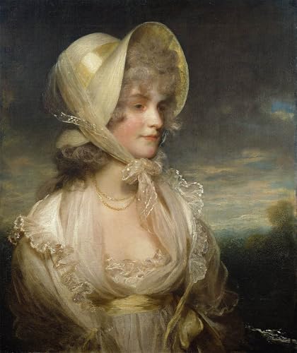 Peinture murale l'honorable de Hoppner, impression sur toile abstraite 60x90cm