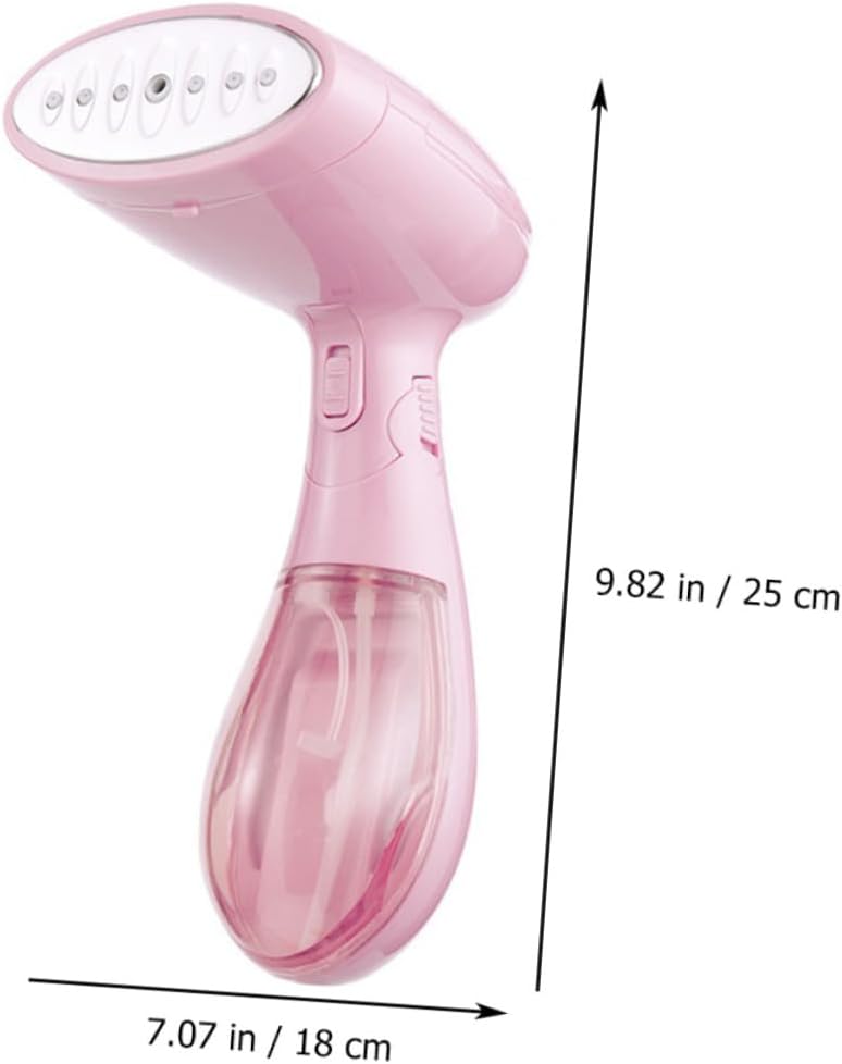 Angoily Portable Handheld Garment Steamer US Plug Dual-use Vertical Horizontal Wrinkle Remover for Clothes Curtains Wool Cotton Satin Linen Travel Home Use