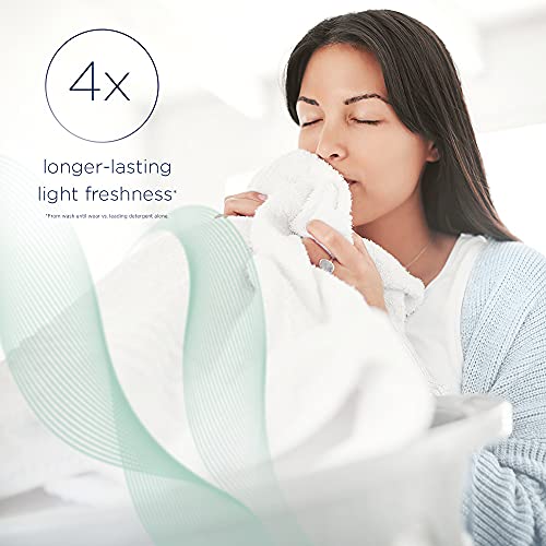 Image of Downy Light Laundry Scent Booster Beads for Washer, Woodland Rain, 24 oz, with No Heavy Perfumes
