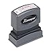 Xstamper One-Color Title Message Stamp,"Faxed," Pre-Inked/Re-Inkable, Red (1350)