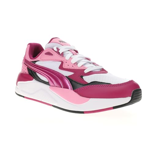 PUMA Womens X-Ray Speed Metallic Lace Up Sneakers Shoes Casual - Pink - Size 8 M2