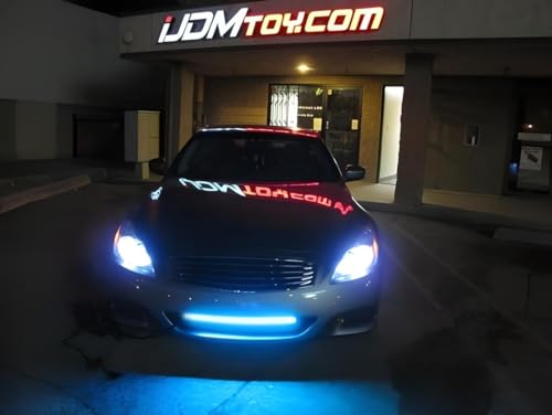 image for iJDMTOY 20 inches 48-LED RGB LED Knight Rider Scanner Lighting Bar Com