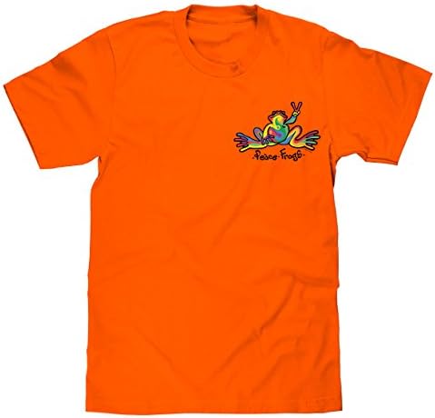 Peace Frogs Retro Frog Short Sleeve Licensed T-shirt (Various Colors)