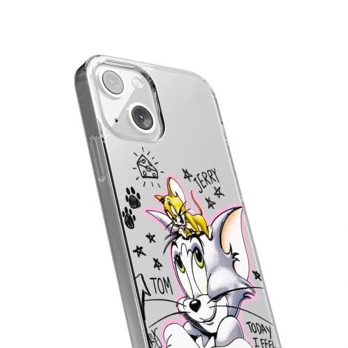 Ert Group Mobile Phone Case For Samsung Galaxy Note 20 Original And Officially Licensed Tom And Jerry Pattern 004 Optimally Adapted To The Shape Of The Mobile Phone, Partially Transparent #TOP2