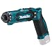 Produktbild Makita Akku-Knickschrauber (7,2 V, ohne Akku, max. Drehmoment 8,0 Nm, 2-Gang Getriebe, 21-fache Drehmomenteinstellung) DF012DZ