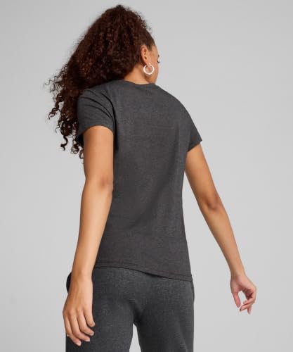 Image of Puma Women Cotton Letter Print Regular Fit Tees
