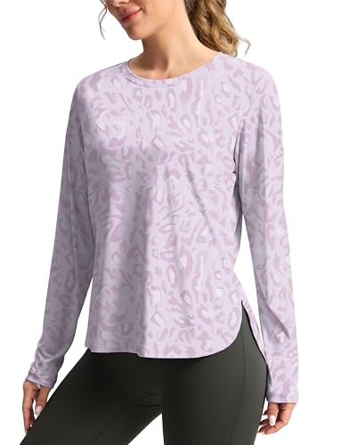 Image of Women's Sun Shirts UPF 50+ Long Sleeve UV Protection Shirt Lightweight Quick Dry Workout Hiking Tops for Women