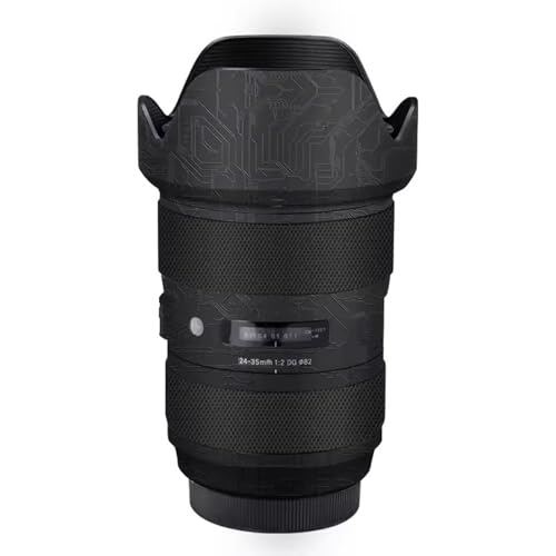 �ɓK������ Sigma Art 24-35mm F2 DG �p ���h�~ �J���������Y�X�e�b�J�[ �ɓK������ Canon EF�}�E���g�J�����R�[�g���b�v�ی�t�B���� �{�f�B�v���e�N�^�[ �X�L���J�o�[ �f�J�[�� �R�X�g1:2 24-35 2(�T�[�L�b�g�u���b�N