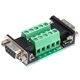 PENGLIN DB9 Mâle à Femelle Connecteur Serie,RS232 D-Sub 9 Broches Mâle à Femelle Adaptateur Sériel
