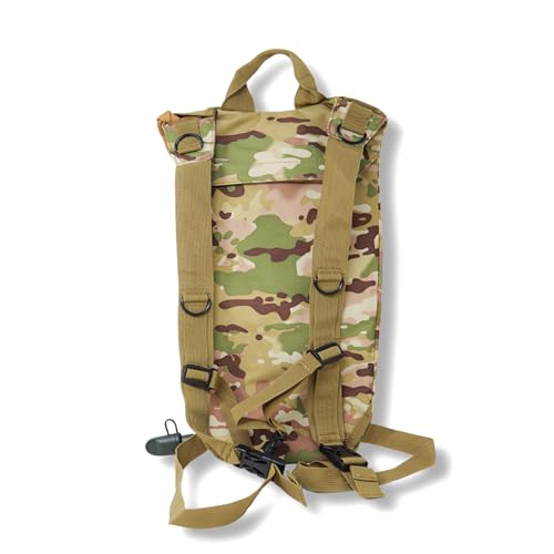 M MCGUIRE GEAR Hydration Backpack, with 3L/100 oz. Hydration Pack, Water-Resistant Nylon Hiking Pack with Water Bladder for Running, Cycling, and Biking - Image 4