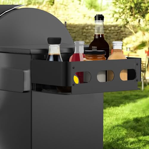 Storage Bin for Traeger Grills, Suit for Traeger ironwood 885, Pro series 34, Pro series 22, Pro D2 575, Pro 780, Ironwood 650, Z-grills, Pit boss
