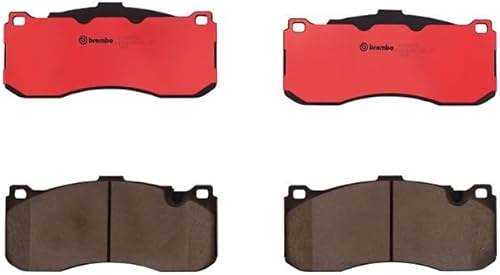 Brembo Juego de pastillas de freno de disco delantero de cerámica premium P06041N BMW OE# 34116797860