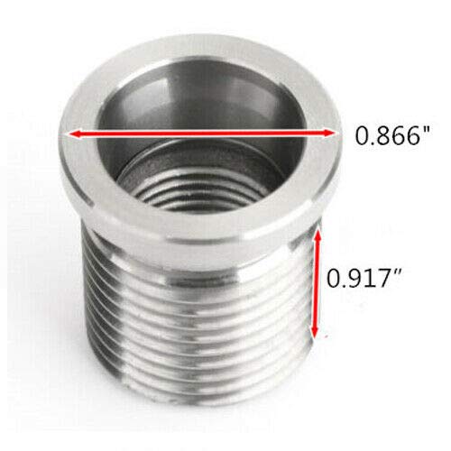 Gangmu Tec Pack Of 8 14Mm Spark Plug Insert, Cal389-100 Compatible For 1996-2003 Ford Triton Two Valve Engines 4.6L 5.4L And 6.8L, V-10, Part Number 38900 #TOP1