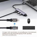 aceyoon Przedłużacz USB C 1M, USB C Męski żeński przedłużacz 100W 20V/5A PD, kabel USB C 3.1 Gen2 10 Gbps 4K @60Hz Charge/Sync Cable kompatybilny z MacBook Pro Air, kompatybilny z Galaxy S22