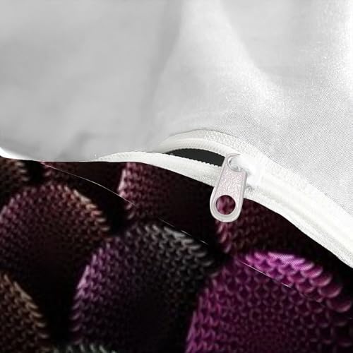 Taies d'oreiller filles et housse de couette double 3D - 5