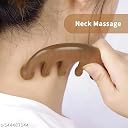 1pcs Wooden Scalp Massage Comb Natural Wood Comb Wide Tooth Hair Comb Head Massage Tool Meridians Scalp Massage Gua Sha Comb gallery image