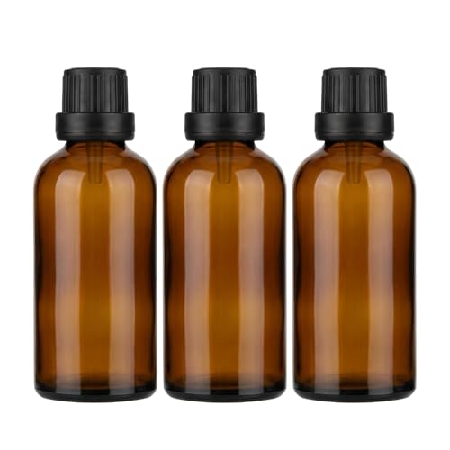 Flacons en verre ambré 100ml de haute résistance pour laboratoires et parfums