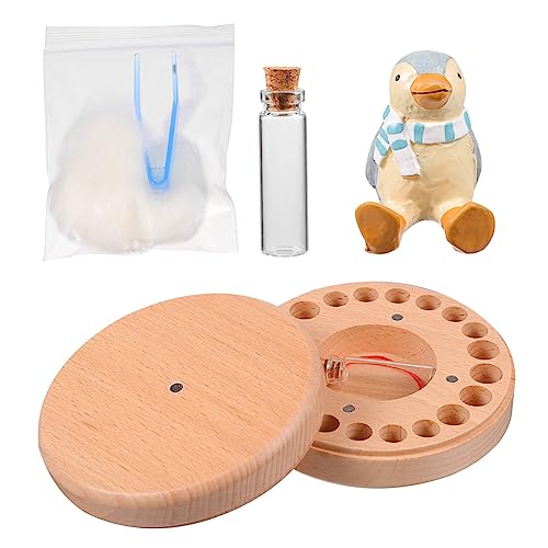 Boîte à souvenirs pour dents de lait en bois : cadeau idéal garçon et fille