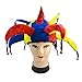 Gorro de bufón Medieval Payaso Jester Cap with Bells - Disfraz de...