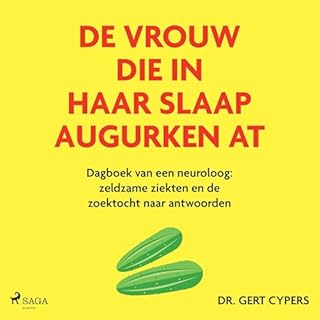 De vrouw die in haar slaap augurken at cover art