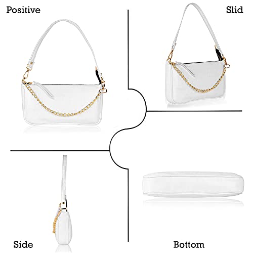 SHAMRIZ Leather Casual Travel Chain Shoulder/Sling Bag with Detachable Chain Sling For Women/Girl's - Image 4
