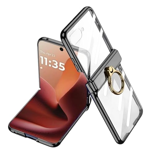 �K�p�Ώ�Motorola Razr 70 Ultra / 70�p�P�[�X�v���[�g�A�w�|���O���b�v�t���N���A�J�o�[�A���h�~�X�N���[���q���W�V�F��