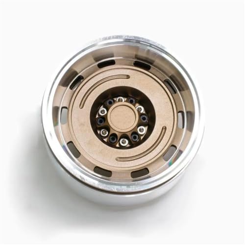 Moyeu Roues Métal 2.2 Pouces Anti-Retournement pour Crawler TRX4 Bronco