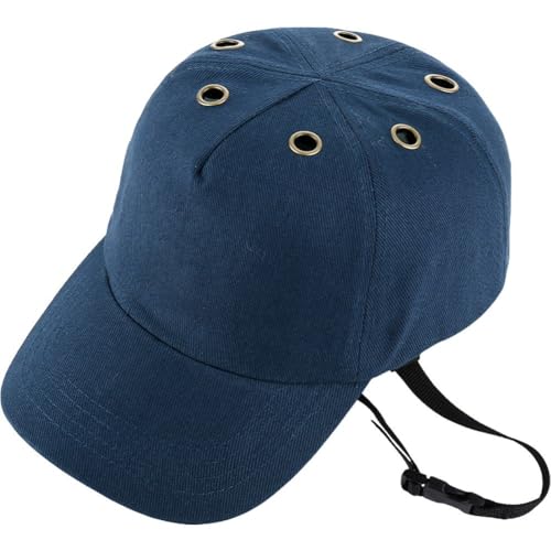 Dinntty Safety Cap Helmet, Safety Baseball Cap Style Hard Hat, Abs Inner Shell Baseball Bump Cap Work Safety Hardhat, Lightweight Head Protection Outdoor Sports Cap for Factory