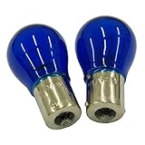 Verwendung als Tagfahrlicht 2x BLUETECH P21W BA15s 12V 21W Glühlampe Kugellampe Nebelschlusslampe Rückfahrlicht, Tagfahrlicht Beleuchtung Glühbirne, Tagfahrlicht Standlicht Lampe