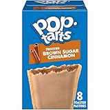 Pop-Tarts Toaster Pastries, Breakfast Foods, Kids Snacks, Frosted Brown Sugar Cinnamon (8 Pop-Tarts)