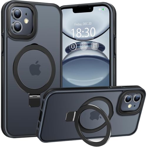 BENTIACC Magnetic Stand Case for iPhone 11, Black