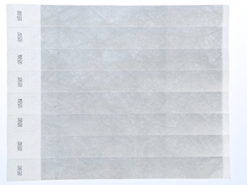 Bracelets de sécurité Tyvek avec logo sur mesure de qualité