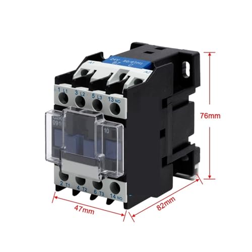 Contactor de corriente alterna CJX2-0910 interruptor para automatización motor 24V 2