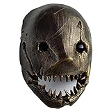 Hewufo Resin Daylight Butcher The Trapper Cosplay Mask Halloween Party Costume Mask Replica.