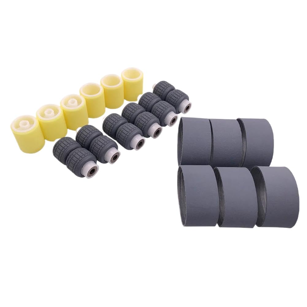 Kit rullo di prelievo ADF, confezione da 2, compatibile con i materiali di consumo della stampante KM8030 KM6030 TA820 TA620 820 620 3H607020 3H607120 303LL07531