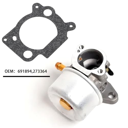 Image of 16pcs Air Cleaner Gasket Carburettor Gasket Air Filter Gasket Replace Part 691894 273364 Compatible with Briggs & Stratton Engine