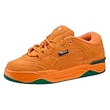 PUMA(プーマ) Men's Sneakers, 24 Fall/Winter Color Rikki Orange/Warm White (02), 24.0 cm